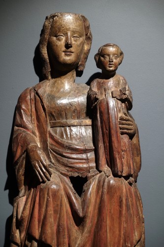 Vierge à l’Enfant - Région mosane, fin du XIIIe siècle - Dei Bardi Art