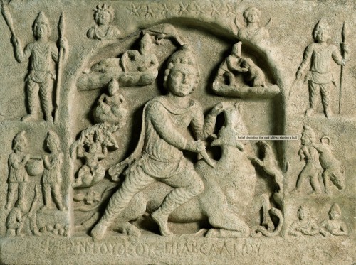 Fragment représentant Mithra - II-III siècle Après J.C. - 