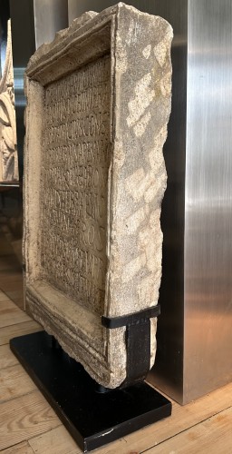 Objets de Curiosité  - Réduction d'une inscription d'après un épigraphe du Colisée XIXe siècle
