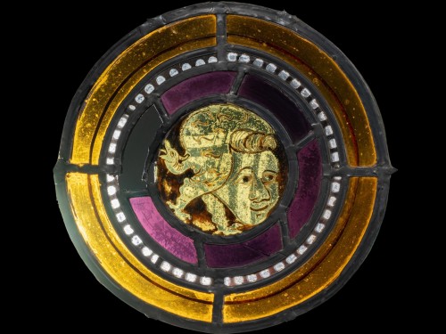 Verrerie, Cristallerie  - Vitrail médiévale - France XIIIe-XIVe siècle