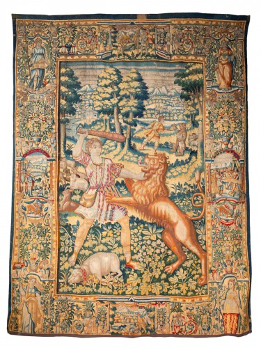 16th century Brussels tapestry - The Story of David