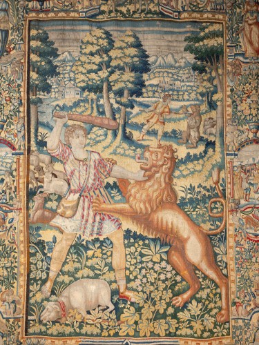 16th century Brussels tapestry - The Story of David - Tapestry & Carpet Style Renaissance