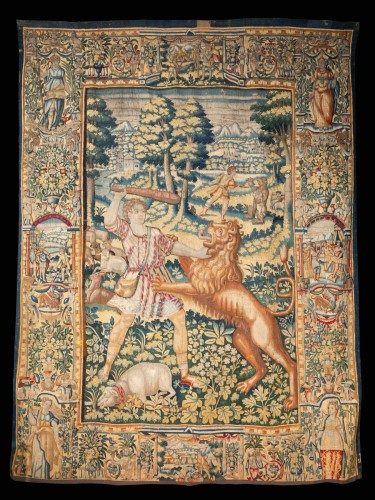Antiquités - 16th century Brussels tapestry - The Story of David