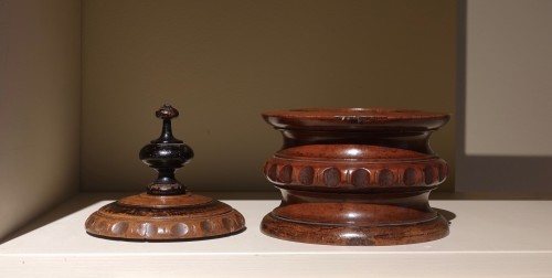 Collection de cinq pots à tabac hollandais du XIXe siècle - Louis-Philippe