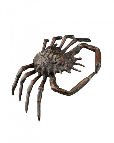 Encrier en forme de crabe - Italie du Nord XVIIe–XVIIIe siècle