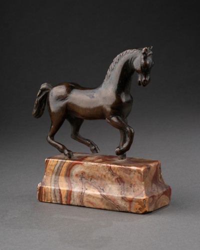Cheval en marche, Italie du XVIIIe siècle - Dei Bardi Art