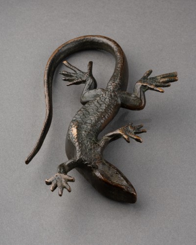 17th century - Bronze salamander  - Italy 18th century