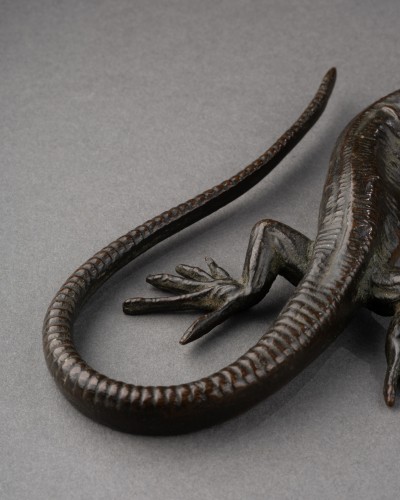Bronze salamander  - Italy 18th century - Renaissance