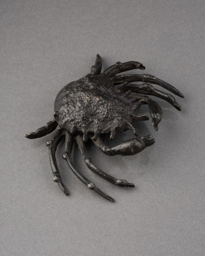 Bronze crabe - Padua, 18th century - Curiosities Style 