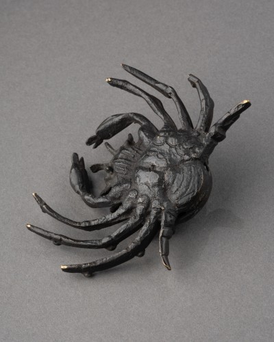 Curiosities  - Bronze crabe - Padua, 18th century