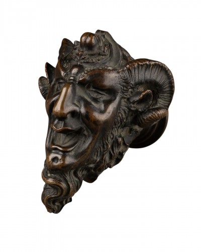 Handle in the Shape of a Devil’s Head, France 19th century