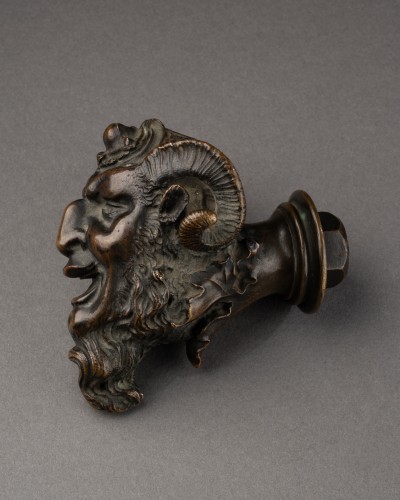 Curiosities  - Handle in the Shape of a Devil’s Head, France 19th century