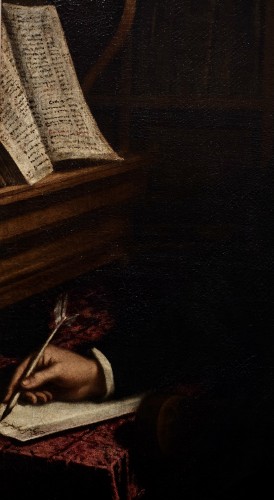 Tableaux et dessins Tableaux XVIe siècle - Leandro Bassano - Portrait d’un intellectuel?