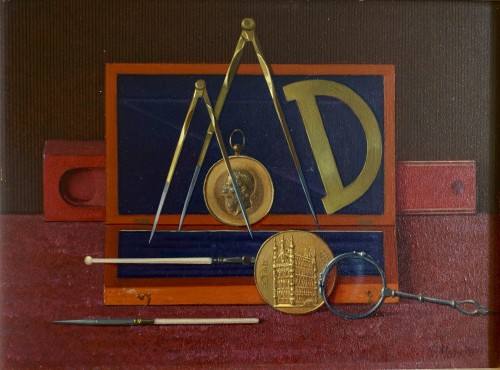 Paul Mariën (1932)- The attributes of the engraver