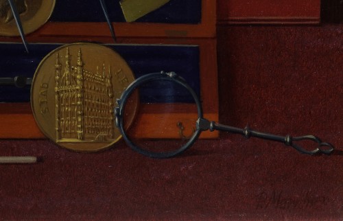 Paul Mariën (1932)- The attributes of the engraver - Paintings & Drawings Style 