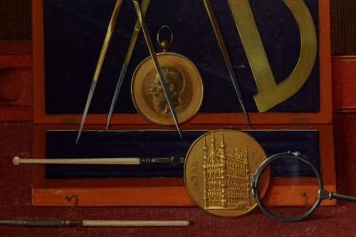 Paintings & Drawings  - Paul Mariën (1932)- The attributes of the engraver