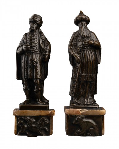 Soliman le Magnifique à deux âges de sa vie - Venise début du XVIIe siècle