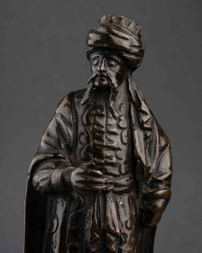 Sculpture Sculpture en Bronze - Soliman le Magnifique à deux âges de sa vie - Venise début du XVIIe siècle