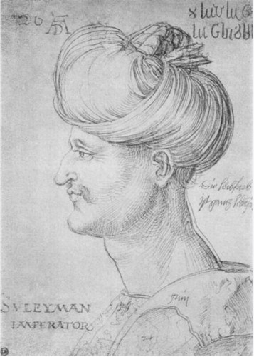 XVIIe siècle - Soliman le Magnifique à deux âges de sa vie - Venise début du XVIIe siècle