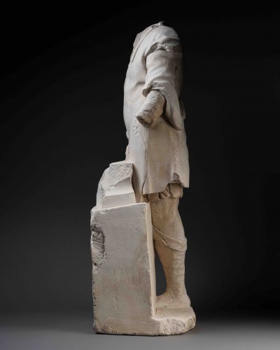 Saint Eloi (Saint Eligius) - France 16th century - Sculpture Style Renaissance