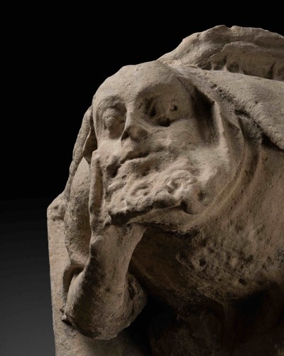 Gothic Corbel - France 15th century - 