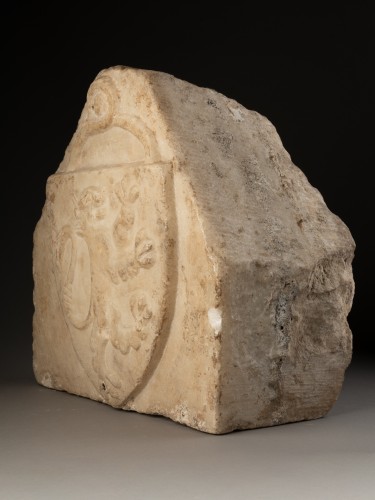 Gothic Armorial Shield - Tuscany, First half of the 14th century - 