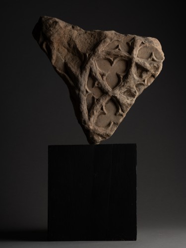 Fragment gothique - France, XIVe siècle - Sculpture Style Moyen Âge