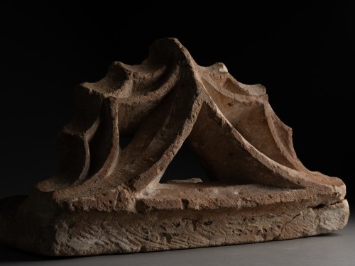 Trilobed Gable with Plain Copings, France 14th–15th century - 