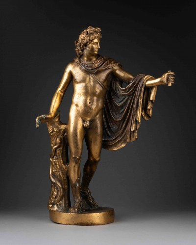 Apollo Belvedere - ?After the Antique, Rome, 18th century - Sculpture Style French Regence