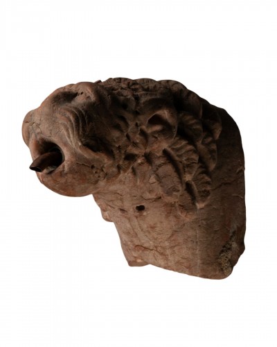 Protome de lion - Italie, XIIe siècle