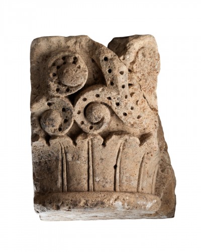 Chapiteau roman - sud-ouest de la France XIIe siècle