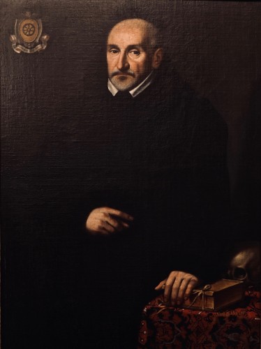 Portrait of a gentleman from Della Ruota family - Lombardy, dated 1624