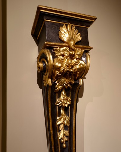 Antiquités - Pair of pedestals - Florence, early 17th century