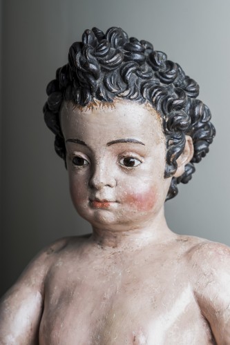  Infant St John the Baptist , 17th century, Cercle of Juan Martinez Montañés - 