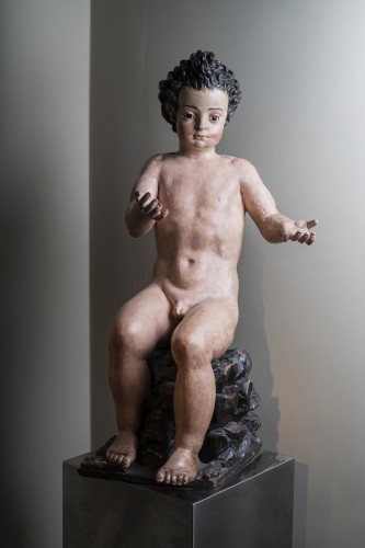  Infant St John the Baptist , 17th century, Cercle of Juan Martinez Montañés - Renaissance