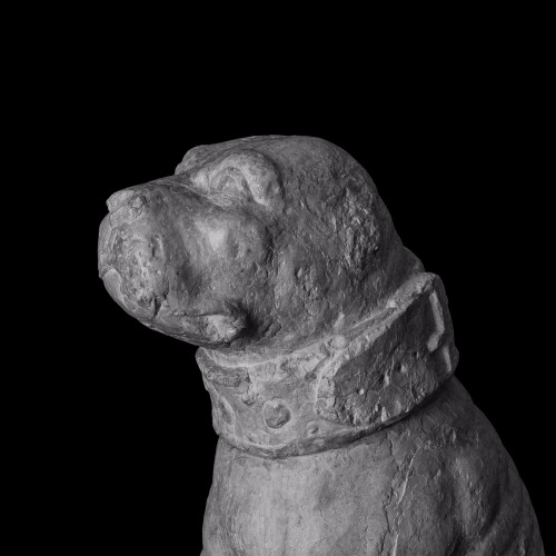 Sculpture Sculpture en Marbre - Paire de chien molosses - Venise, fin du XVe début du XVIe siècle