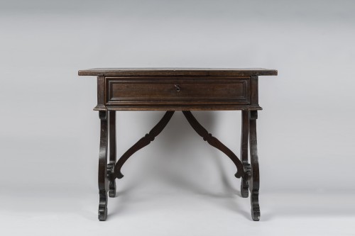 Walnut Table &quot;a lira&quot; - Tuscany, XVII century - Furniture Style 