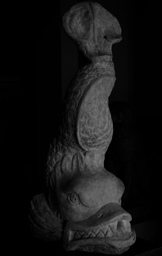 Dauphin de fontaine - Italie XVIIe siècle - Dei Bardi Art