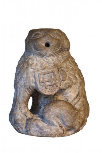 Marble lion – Périgord 17th century