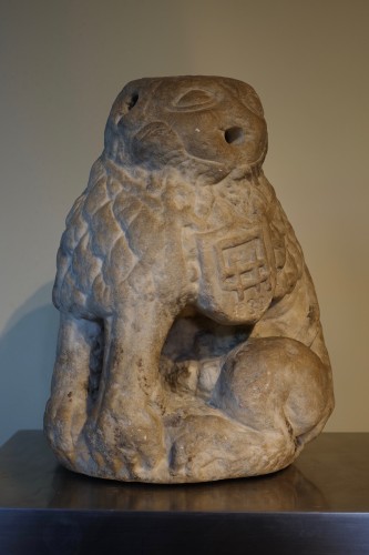 Marble lion – Périgord 17th century - Sculpture Style 