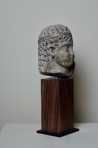 Head of a Ptolemaic Queen, perhaps Cleopatra VII - Ier BC - Ancient Art Style 