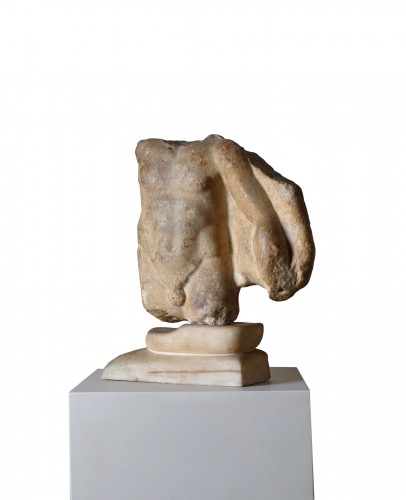 Roman marble torso of a satyr - 2nd century AD