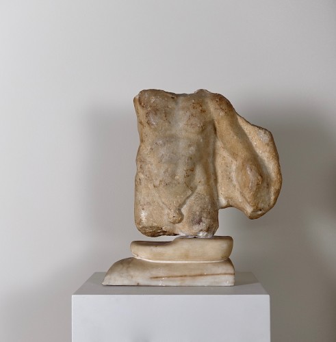 Roman marble torso of a satyr - 2nd century AD - Sculpture Style 