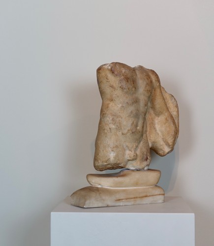 Roman marble torso of a satyr - 2nd century AD - 