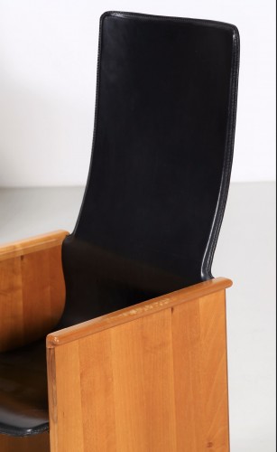 Afra et Tobias Scarpa pour Stildomus - chaises "Torcello" 1964 - Sièges Style Années 50-60