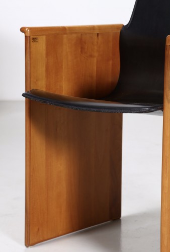 Sièges Chaise - Afra et Tobias Scarpa pour Stildomus - chaises Torcello 1964