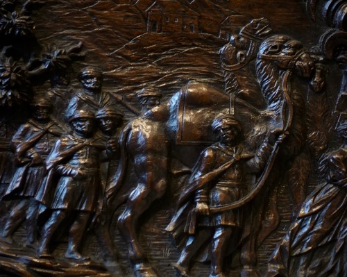 The Adoration of the Magi - Flanders, 17th century - Sculpture Style Renaissance