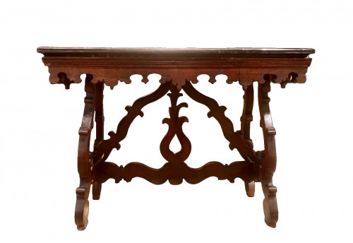 Table "a lira" - Nord de l'Italie XVIIe siècle