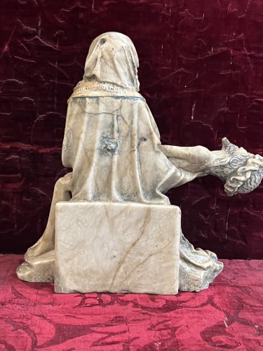 Vierge de pitié en marbre vers 1380 - Del Rey Antiquités