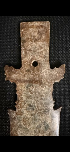 BC to 10th century - Blade Jade Zhang western Zhou dynasty